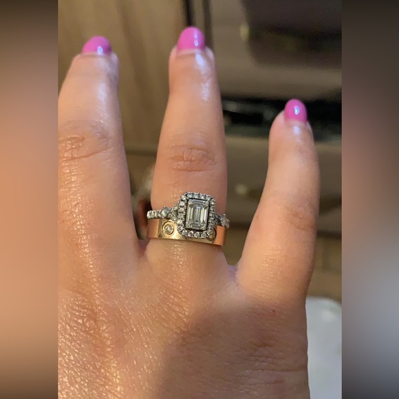 Diamant ring whyte gold - Picture 7 of 8